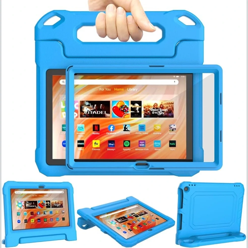 Blue Kindle Fire HD 10 & 10 Plus CASE
